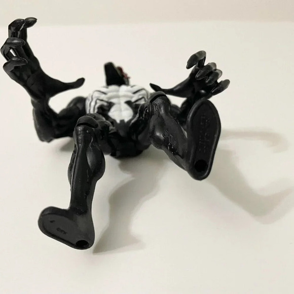 Vtg 1997 Marvel Spiderman Venom Action Figure ToyBiz Toy - Picture 9 of 16